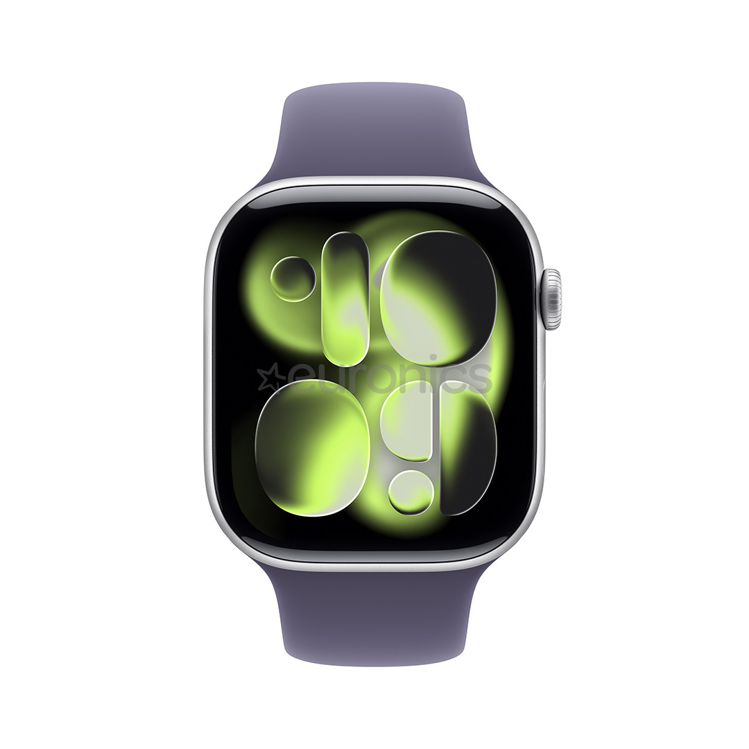 Apple Watch 11, 46 mm, GPS, M/L, hõbe - Nutikell