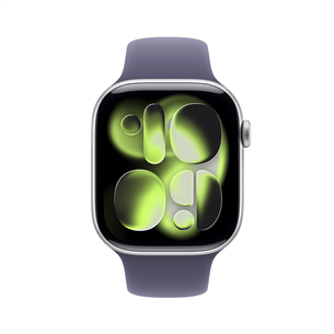 Apple Watch 11, 42 mm, GPS + Cellular, S/M, hõbe - Nutikell