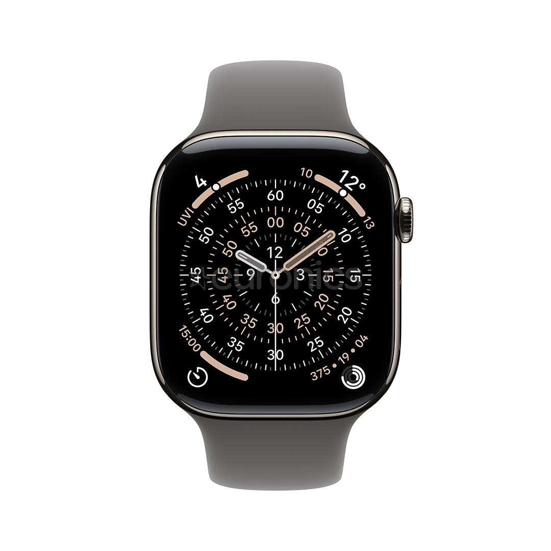 Apple Watch 11, 42 mm, GPS + Cellular, M/L, titaan - Nutikell