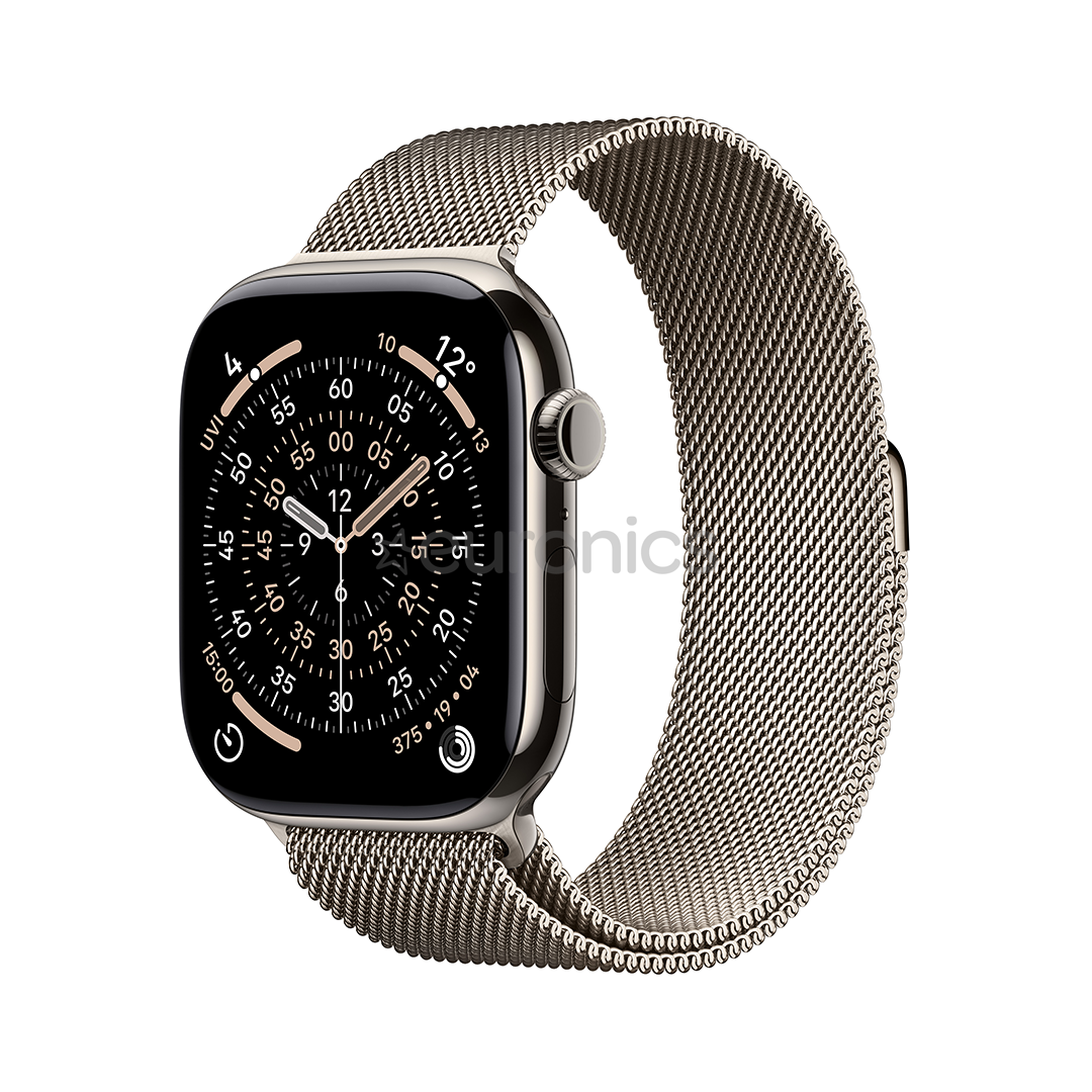 Apple Watch 11, 42 mm, GPS + Cellular, Milanese loop, titaan - Nutikell