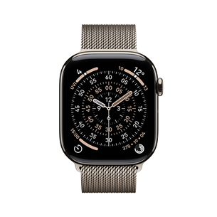 Apple Watch 11, 42 mm, GPS + Cellular, Milanese loop, titaan - Nutikell