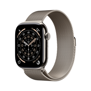 Apple Watch 11, 46 мм, GPS + Cellular, Milanese loop, M/L, титановый - Смарт-часы MFD04ET/A