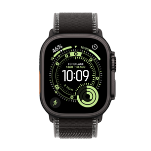 Apple Watch Ultra 3, 49 mm, Trail Loop, M/L, must titaan / must - Nutikell