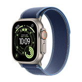 Apple Watch Ultra 3, 49 mm, Trail Loop, S/M, titaan / sinine - Nutikell