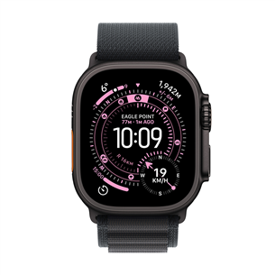 Apple Watch Ultra 3, 49 mm, Alpine Loop, Small, must titaan / must - Nutikell