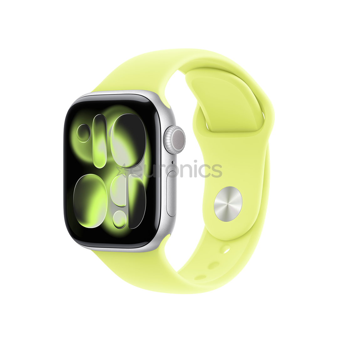 Apple Sport Band, 42 mm, S/M, kollane - Kellarihm