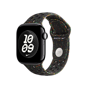 Apple Nike Sport Band, 46 mm, S/M, must - Kellarihm
