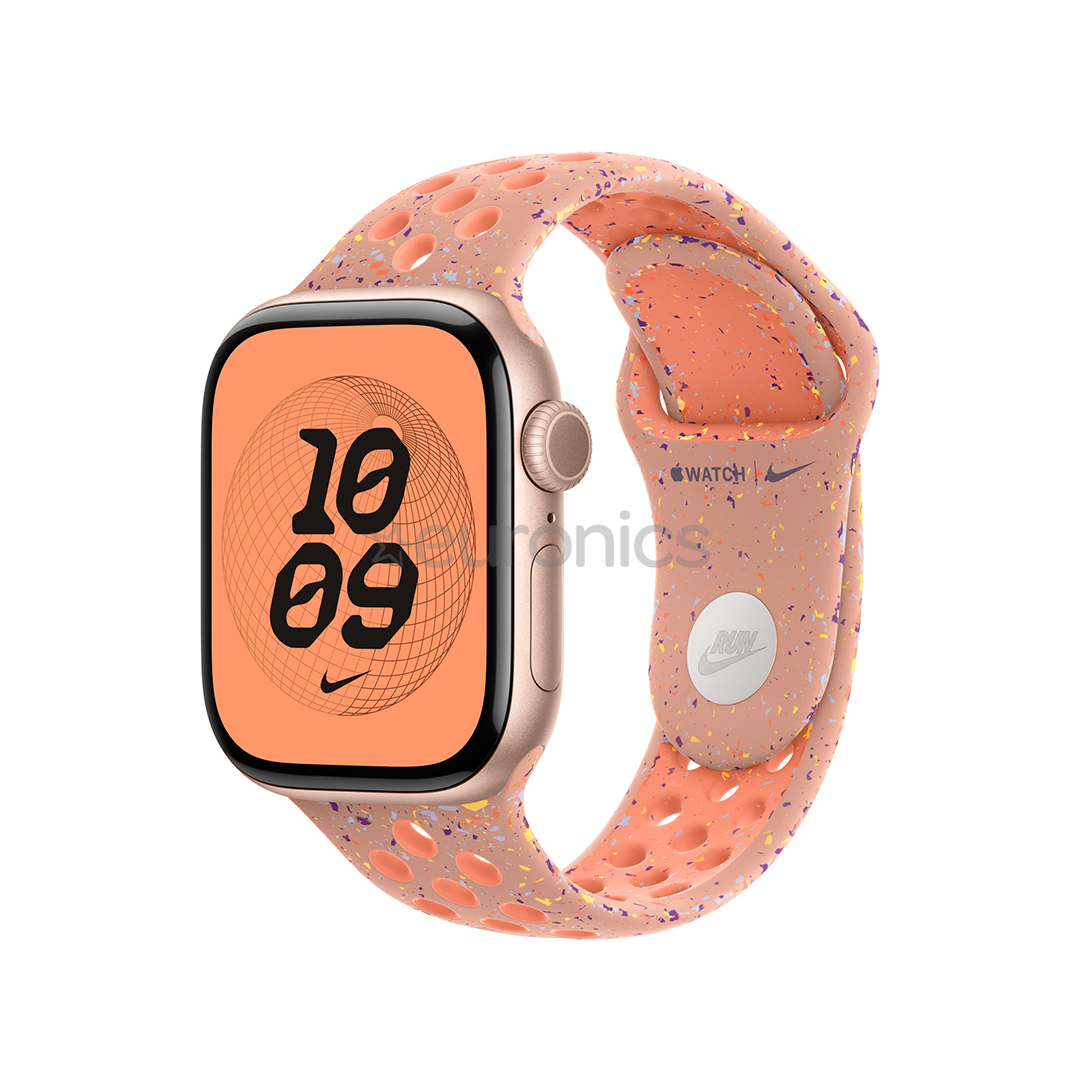 Apple Nike Sport Band, 46 mm, S/M, roosa - Kellarihm