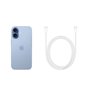Apple iPhone 17, 512 GB, mist blue - Smartphone