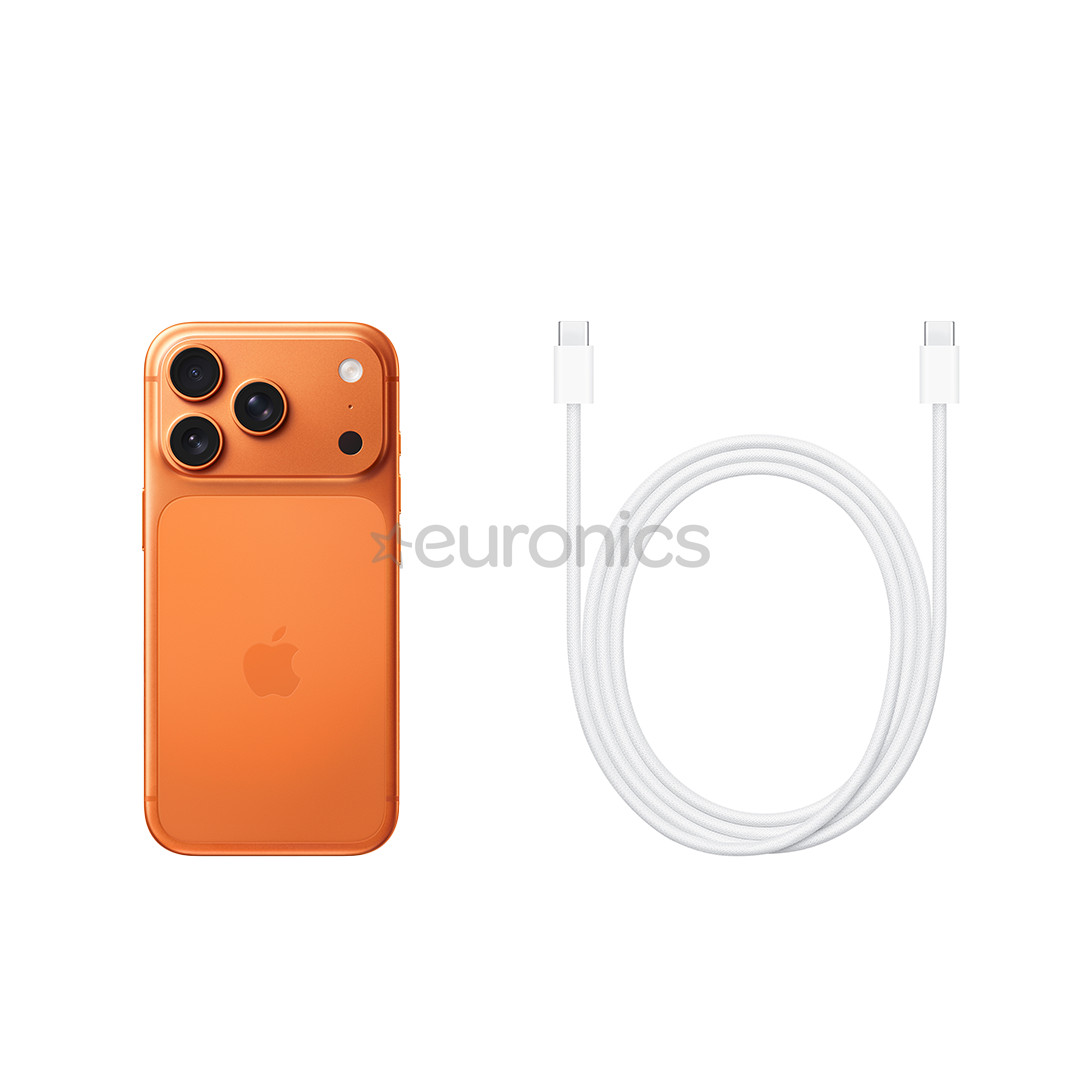Apple iPhone 17 Pro, 256 GB, oranž - Nutitelefon