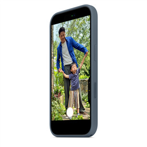 Apple Silicone Case with Magsafe, iPhone 17, синий - Чехол