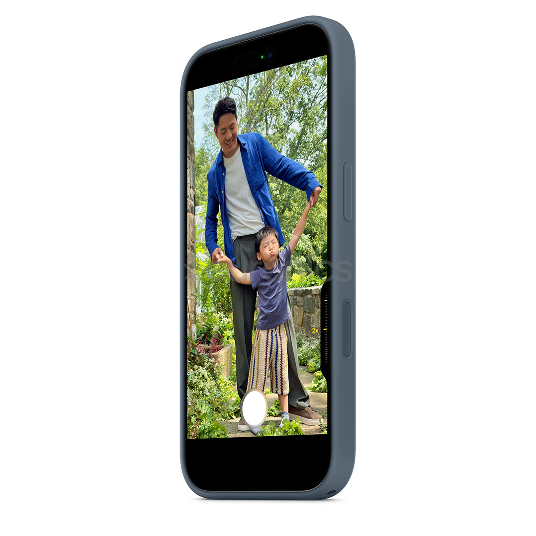 Apple Silicone Case with Magsafe, iPhone 17, синий - Чехол