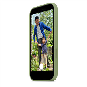 Apple Silicone Case with Magsafe, iPhone 17, roheline - Ümbris