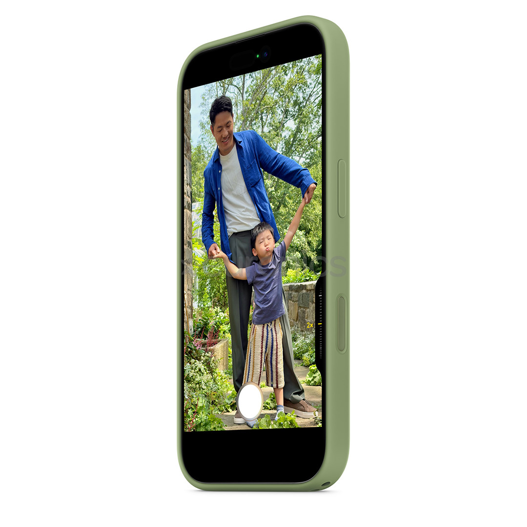 Apple Silicone Case with Magsafe, iPhone 17, roheline - Ümbris