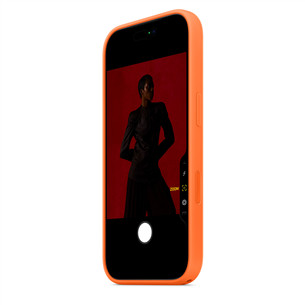 Apple Silicone Case with Magsafe, iPhone 17 Pro, oranž - Ümbris