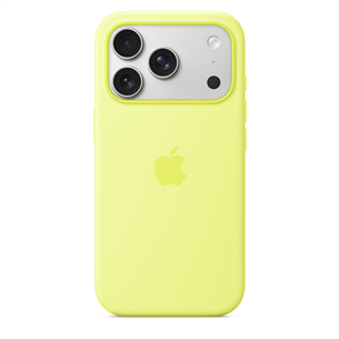 Apple Silicone Case with Magsafe, iPhone 17 Pro, желтый - Чехол MGFF4ZM/A