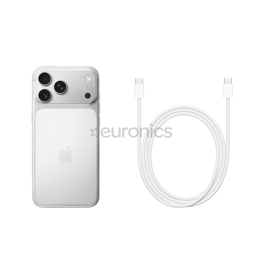 Apple iPhone 17 Pro Max, 2 TB, hõbe - Nutitelefon