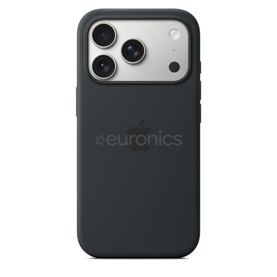 Apple Silicone Case with Magsafe, iPhone 17 Pro, черный - Чехол