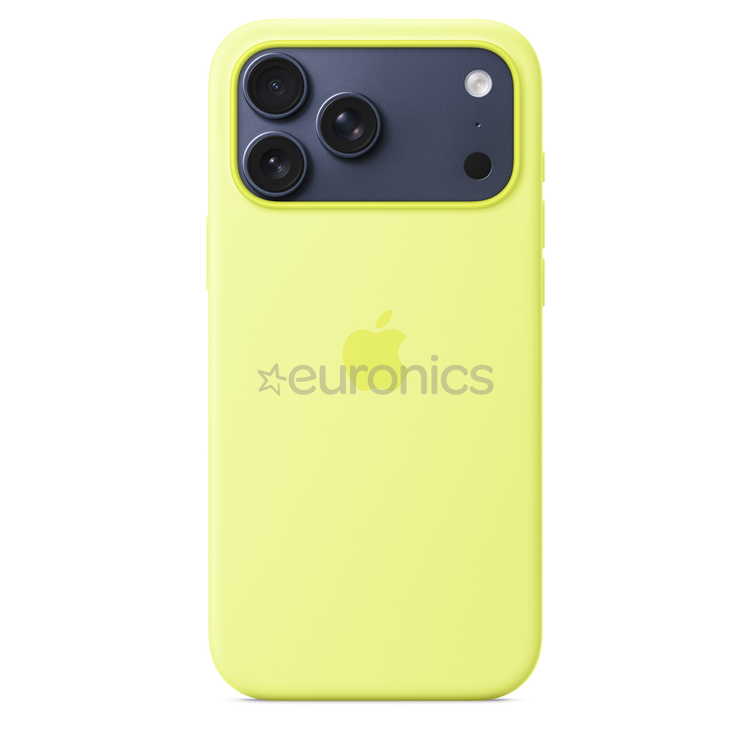 Apple Silicone Case with Magsafe, iPhone 17 Pro Max, желтый - Чехол