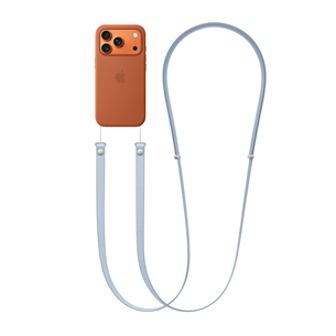 Apple Crossbody Strap, голубой - Ремешок для смартфона