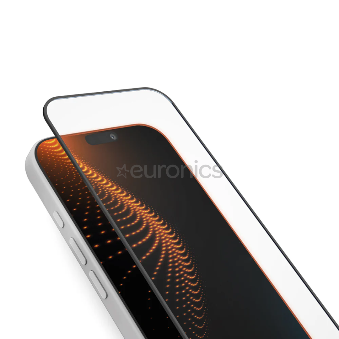 SBS D3O Screen Protector with Applicator, iPhone 17 Pro, black - Screen protector