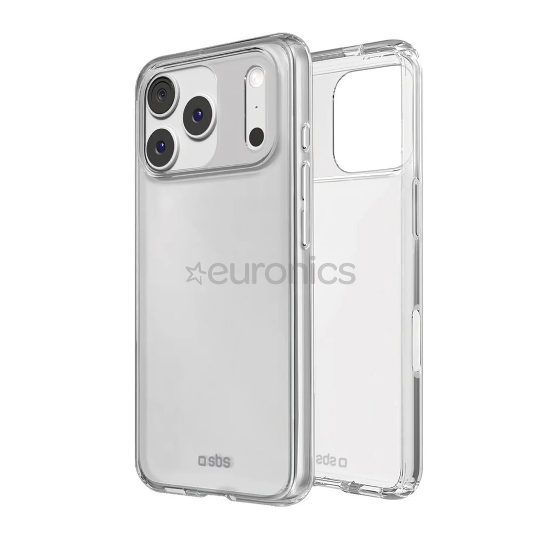 SBS Skinny cover, iPhone 17 Pro, прозрачный - Чехол для смартфона