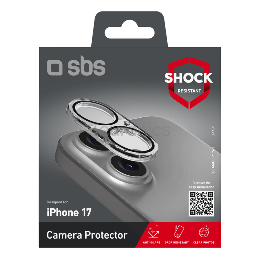 SBS Camera Protector, iPhone 17 - Kaamera objektiivikaitse