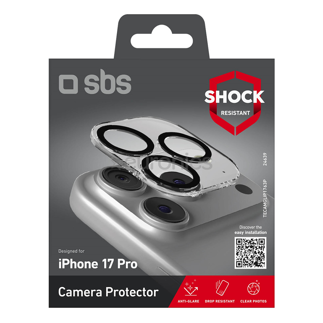 SBS Camera Protector, iPhone 17 Pro - Camera lens protector