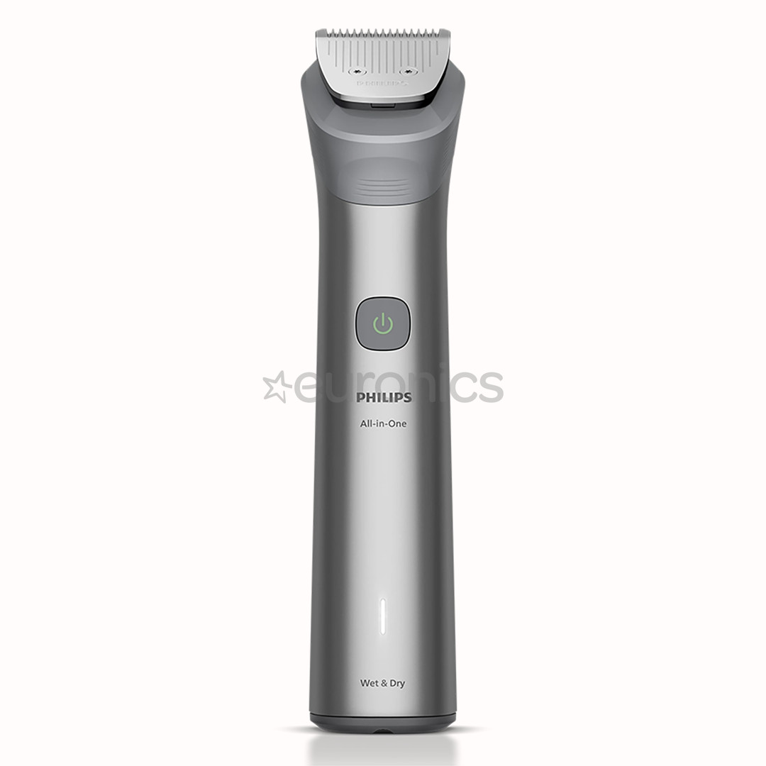 Philips All-in-One Trimmer 5000 Seeria, 10-ühes, hall - Trimmeri komplekt
