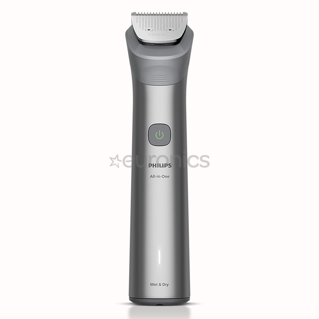 Philips All-in-One Trimmer 5000 Series, 10 в 1, серый - Мультитриммер