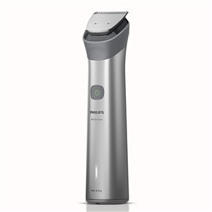 Philips All-in-One Trimmer 5000 Seeria, 10-ühes, hall - Trimmeri komplekt