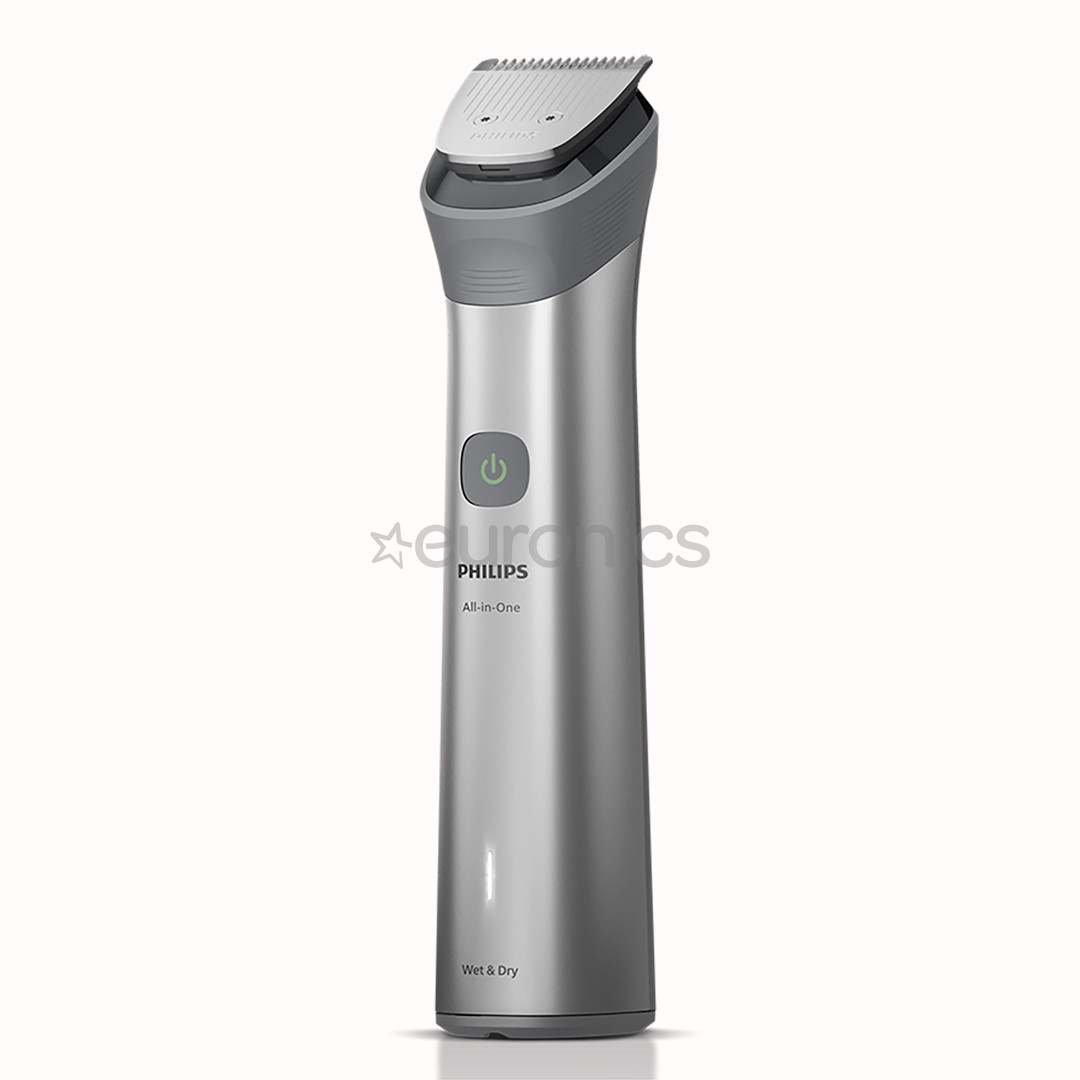 Philips All-in-One Trimmer 5000 Seeria, 10-ühes, hall - Trimmeri komplekt