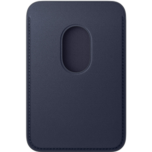 Apple FineWoven Wallet, Magsafe, tumesinine - Rahakott