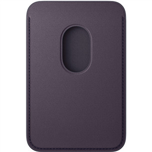 Apple FineWoven Wallet, Magsafe, lilla - Rahakott