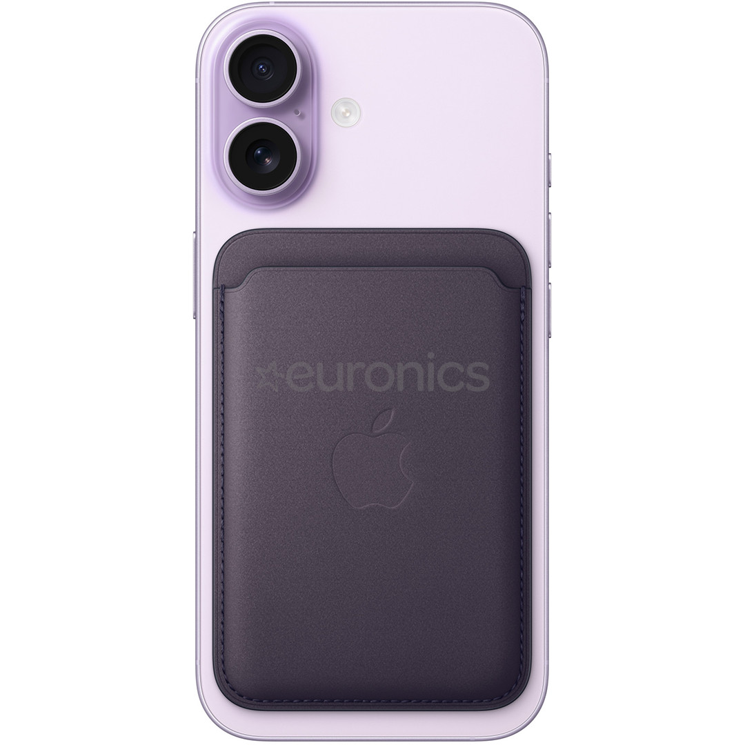 Apple FineWoven Wallet, Magsafe, lilla - Rahakott