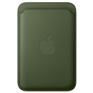 Apple FineWoven Wallet, Magsafe, roheline - Rahakott