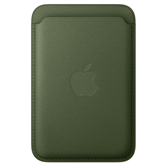 Apple FineWoven Wallet, Magsafe, roheline - Rahakott