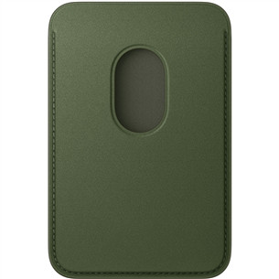 Apple FineWoven Wallet, Magsafe, roheline - Rahakott