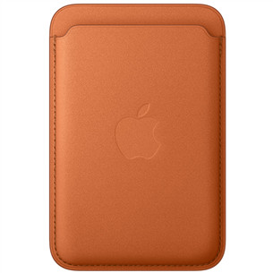 Apple FineWoven Wallet, Magsafe, oranž - Rahakott