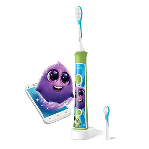 Philips Sonicare For Kids, green - Electric toothbrush HX6352/11