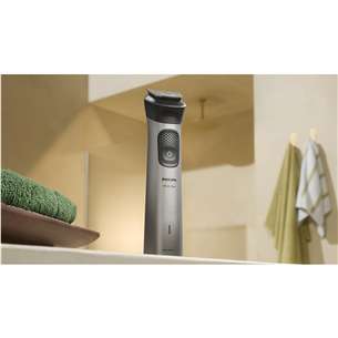 Philips All-in-One Trimmer 7000 Seeria, Wet & Dry, 15-ühes, tumehall - Trimmeri komplekt