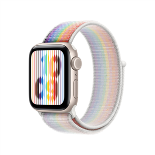 Apple Sport Loop Pride Edition, 45 mm, mitmevärviline - Kellarihm