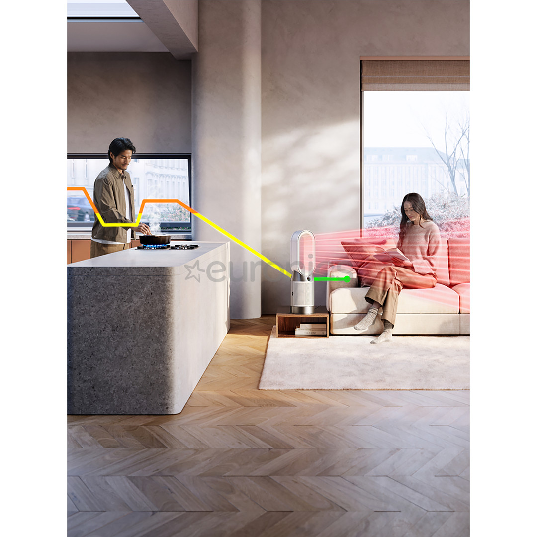 Dyson Purifier Hot+Cool HP1, white/silver - Air purifier