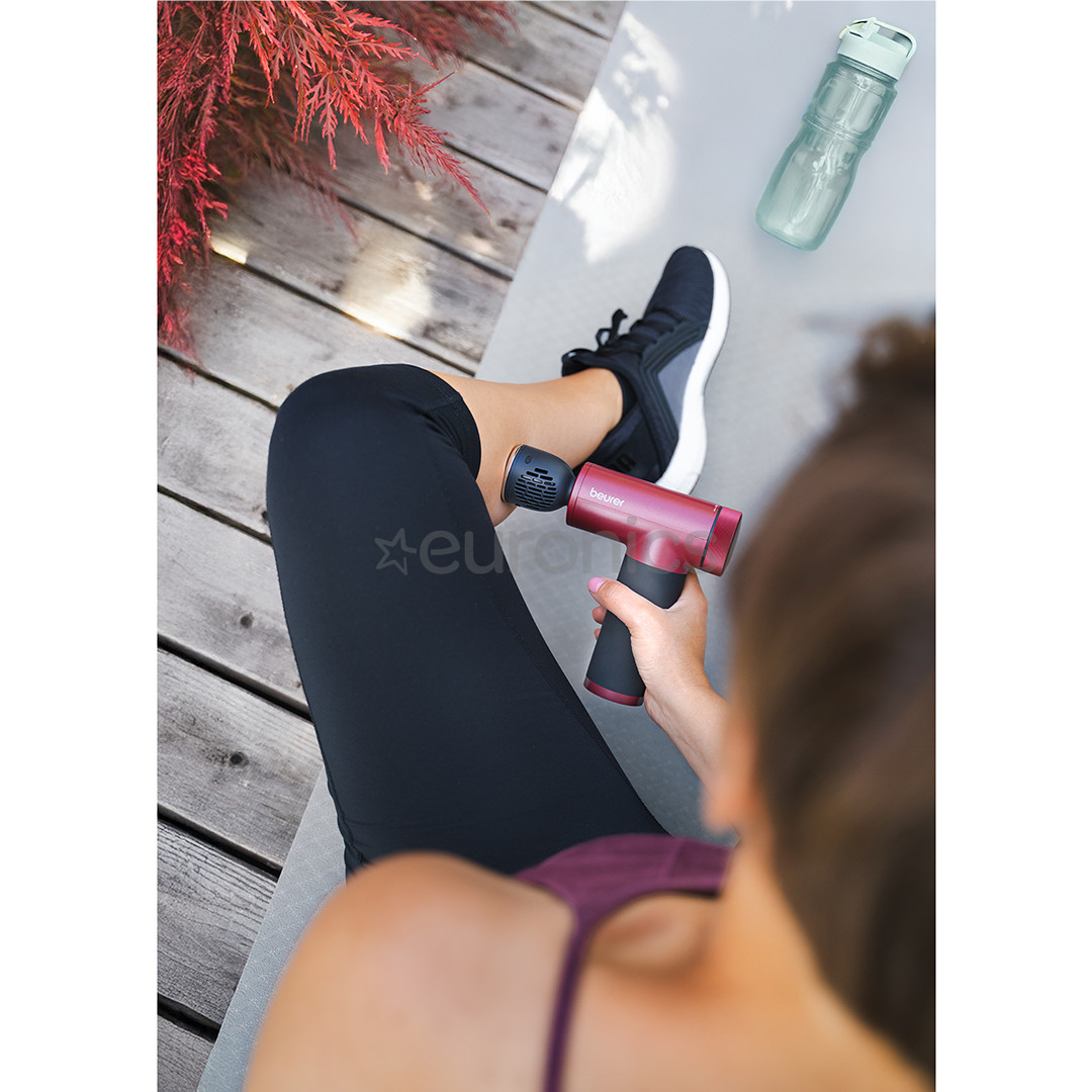 Beurer MG 195 Hot & Cold Limited Edition, must/punane - Massaažiseade