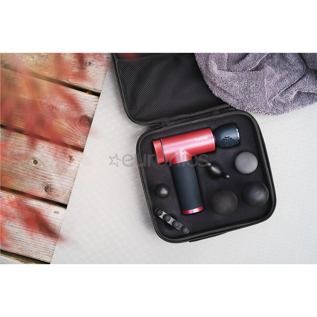 Beurer MG 195 Hot & Cold Limited Edition, must/punane - Massaažiseade