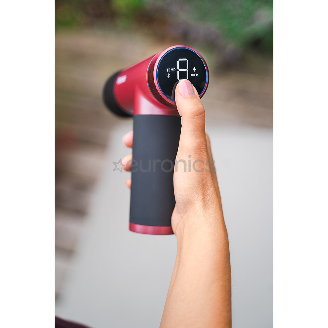 Beurer MG 195 Hot & Cold Limited Edition, must/punane - Massaažiseade