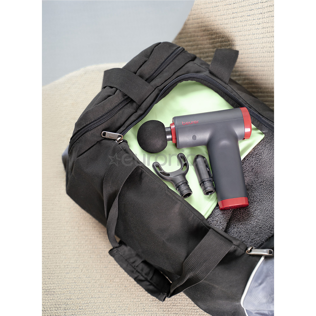 Beurer MG 89 CompactPower Limited Edition, must/punane - Massaažiseade