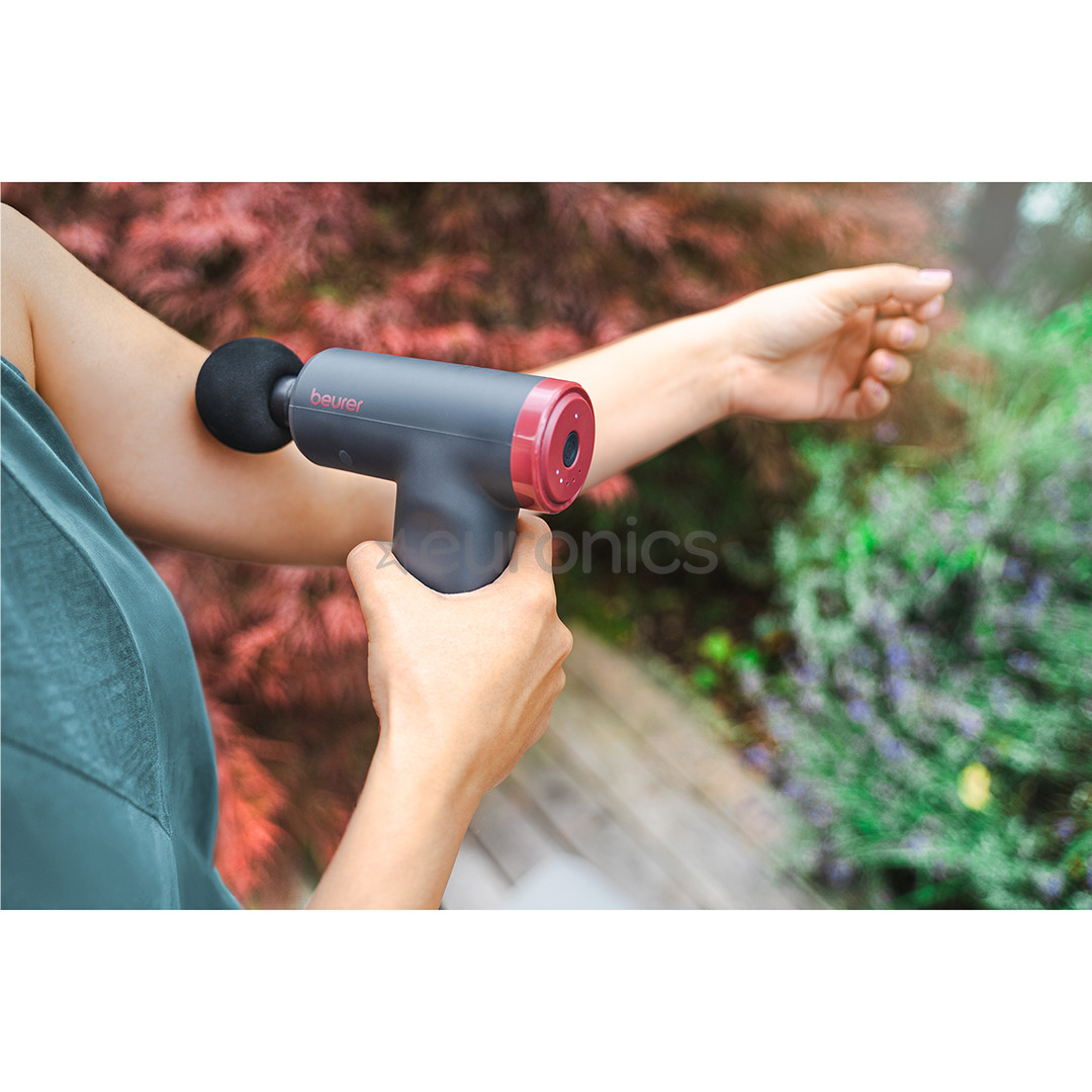 Beurer MG 89 CompactPower Limited Edition, must/punane - Massaažiseade