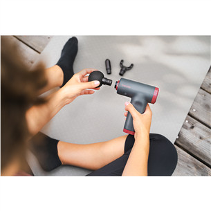 Beurer MG 89 CompactPower Limited Edition, must/punane - Massaažiseade