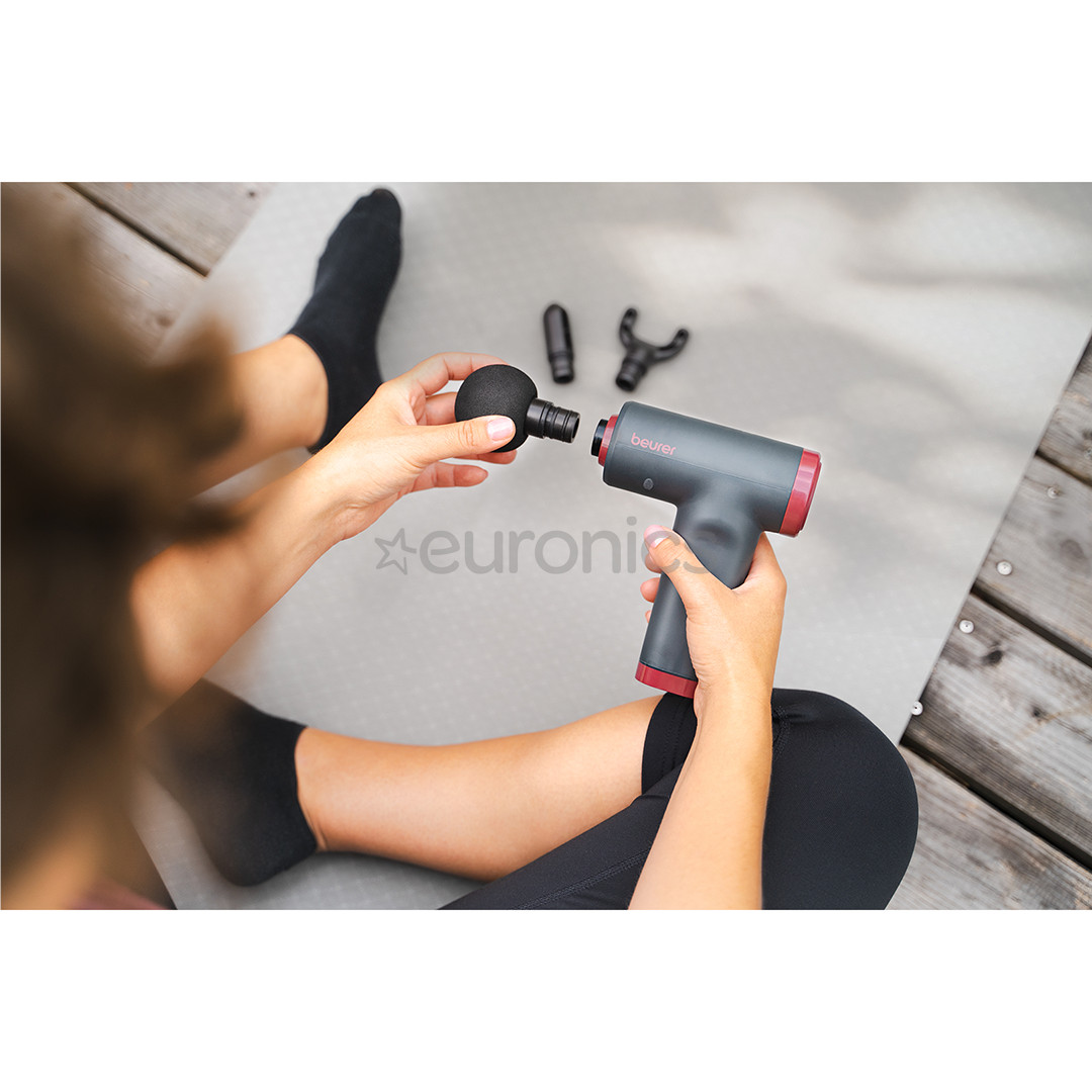 Beurer MG 89 CompactPower Limited Edition, must/punane - Massaažiseade